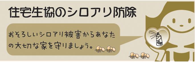 住宅生協のシロアリ防除